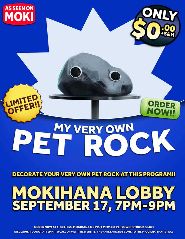 My very own pet rock My very own pet rock
